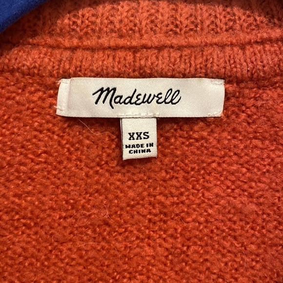 MADEWELL  Fulton Roll neck Coral pullover sweater Alpaca blend XXS
C - Picture 6 of 12